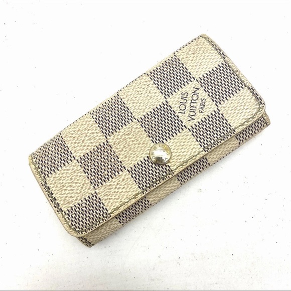Louis Vuitton Damier Azur Multicles Key Case - Picture 1 of 9